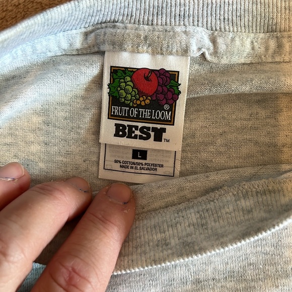 Gently worn American Sign Language Alphabet T-Shirt, Name: Sandra, Size L 🤟🏼 - Picture 3 of 6